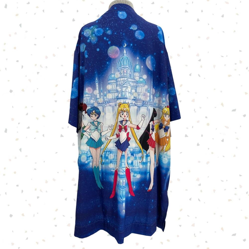 BlackMilk Sailor Moon Bright Blue Pretty Guardian Breezy Robe Anime Tokyo Size L